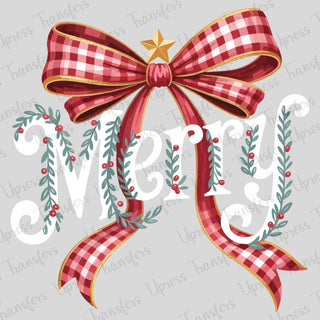 Merry Greenery Bow