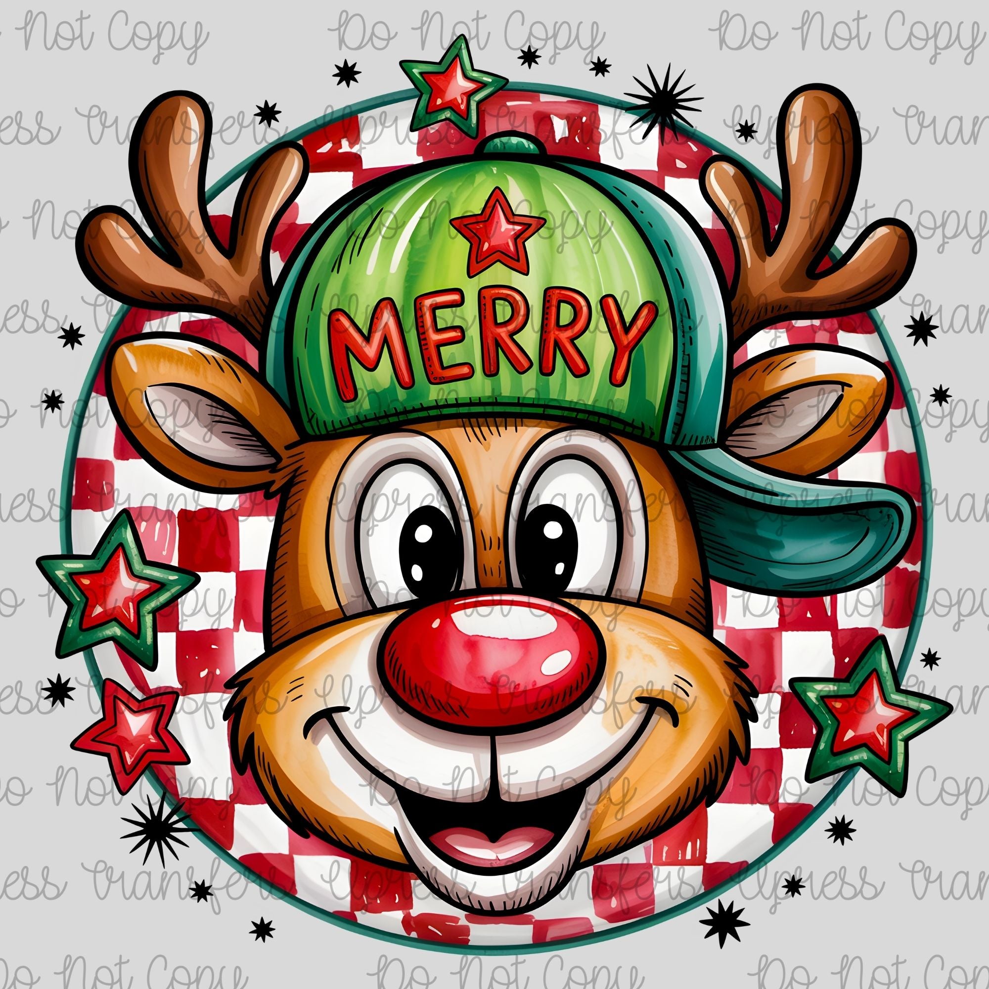 Merry Hat Reindeer