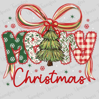 Merry Lace Bow Christmas