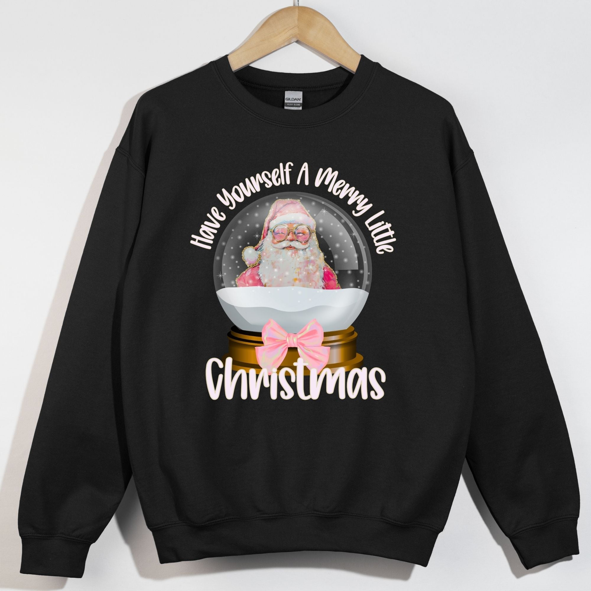 Merry Little Christmas Santa Globe