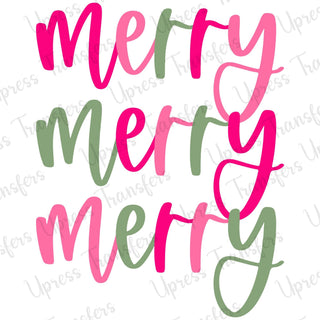 Merry Merry Merry Script Doodle