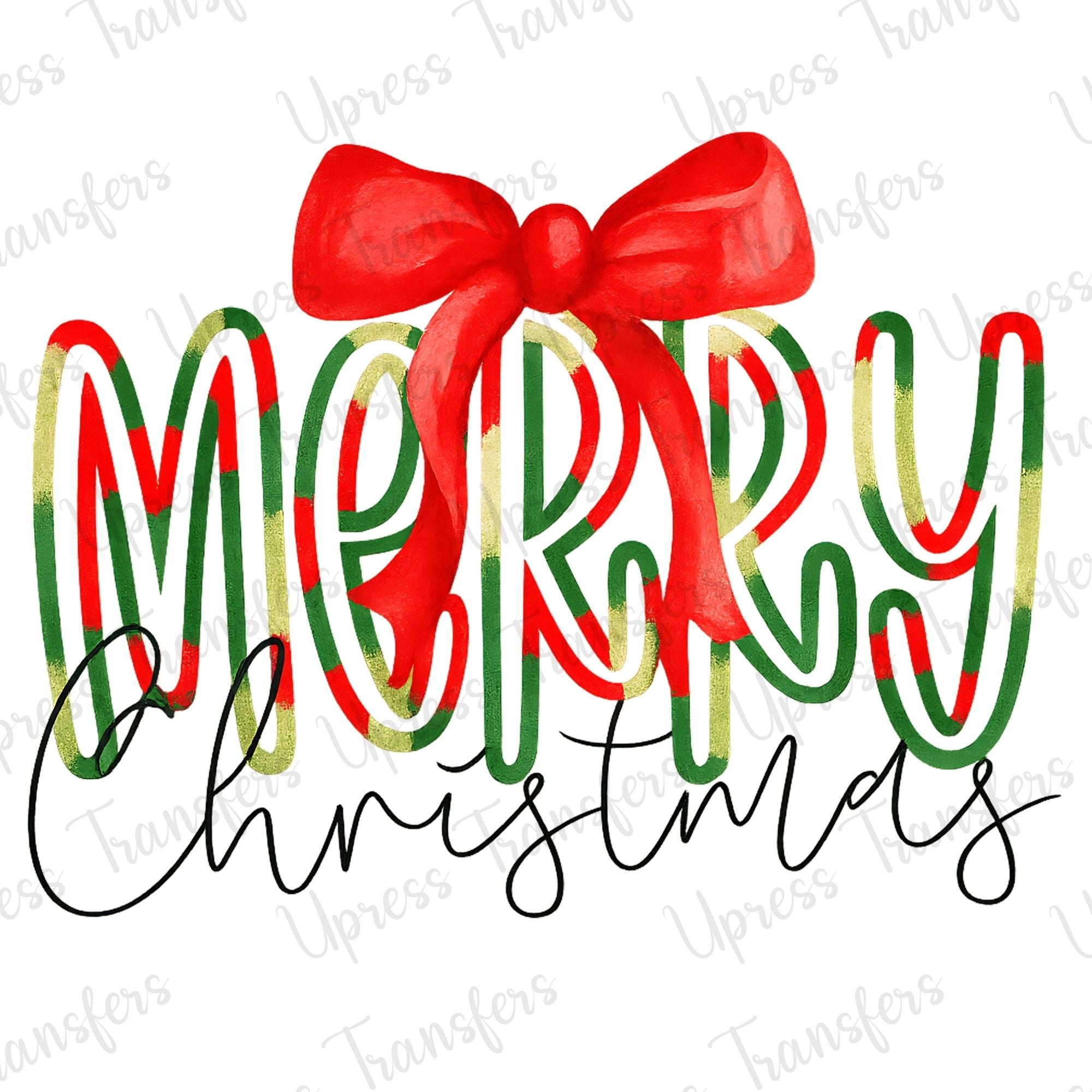 Merry Multicolored Christmas Preppy