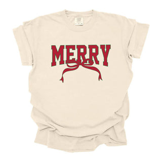 Merry Varsity Green Outline