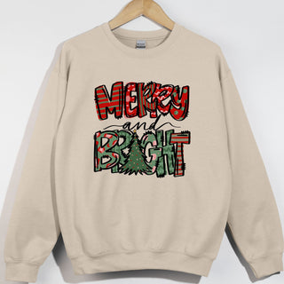 Merry and Bright Christmas Vibrant