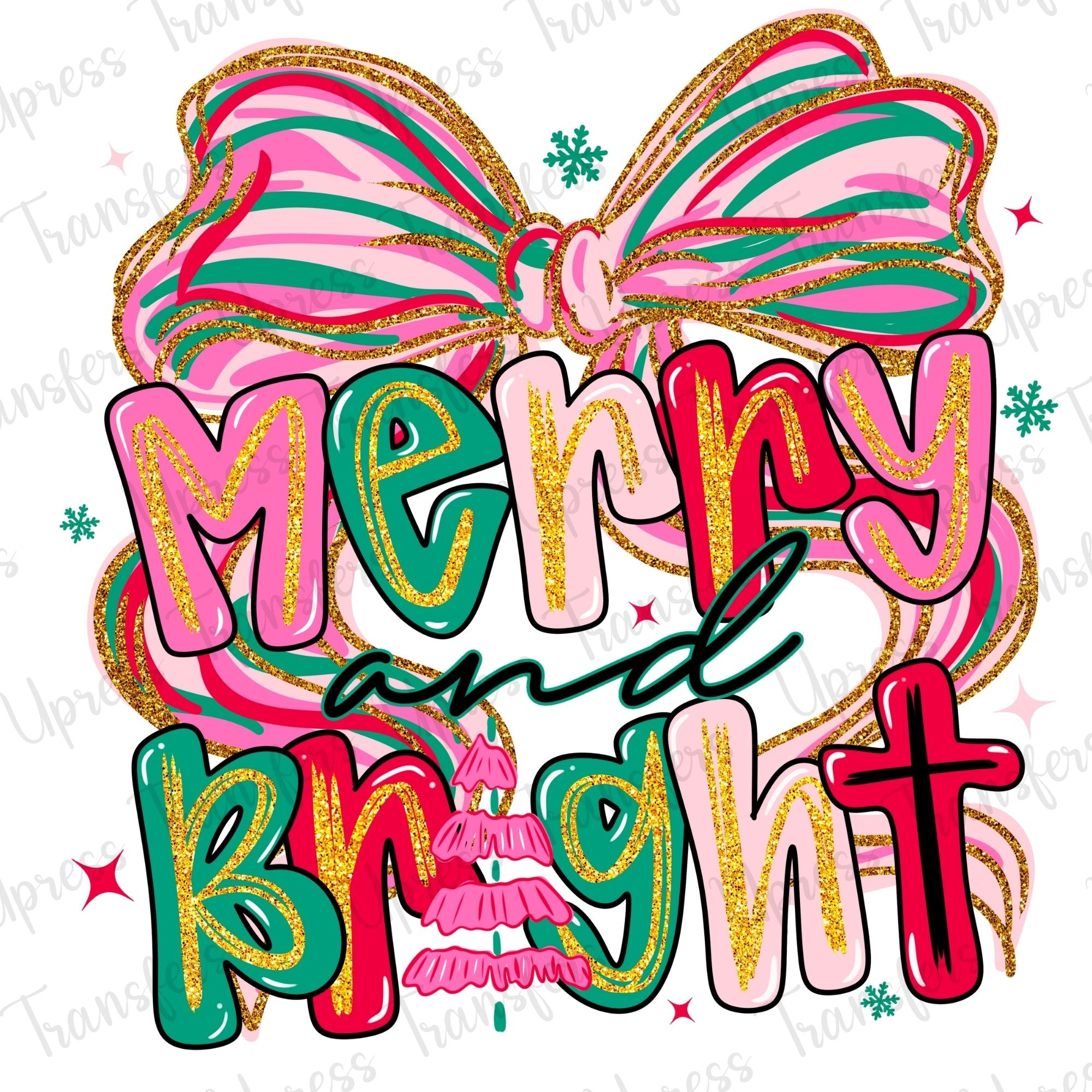 Merry and Bright Colorful Glam