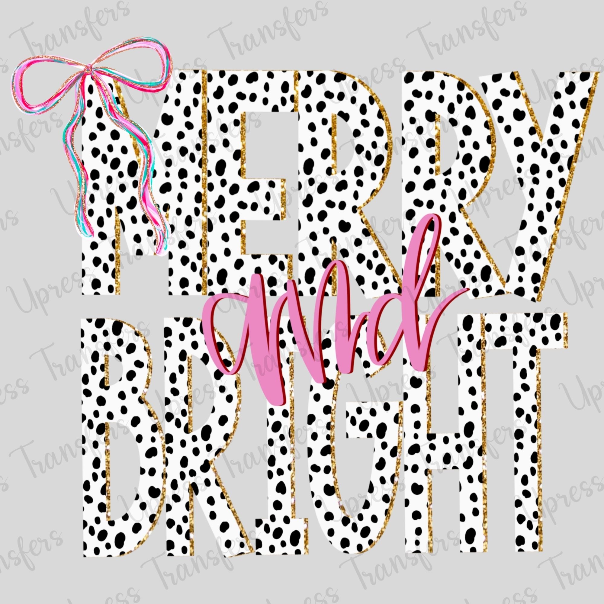 Merry and Bright Dalmatian