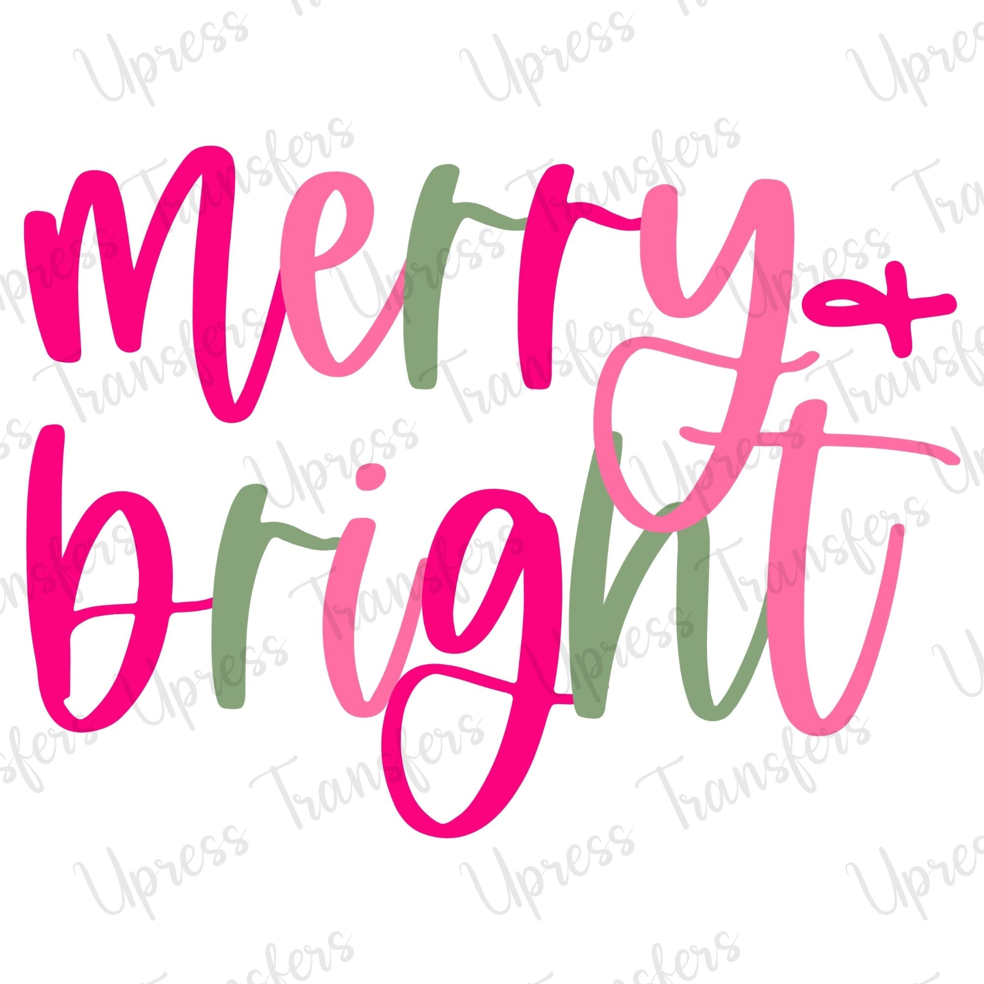 Merry and Bright Doodle Script
