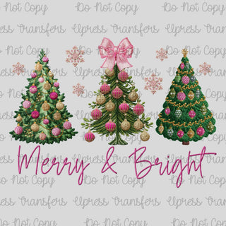 Merry and Bright Embossed