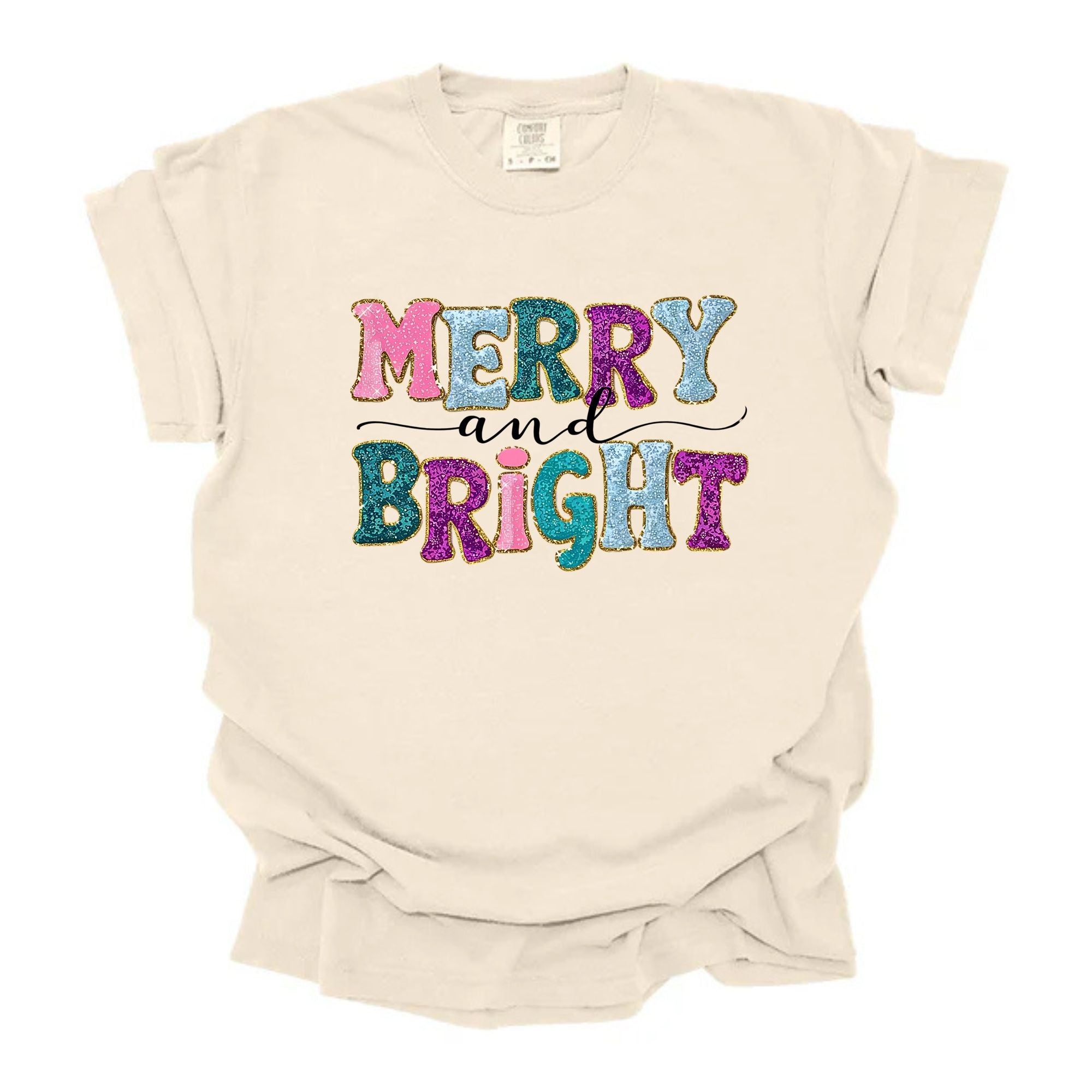 Merry and Bright Glitter Trendy