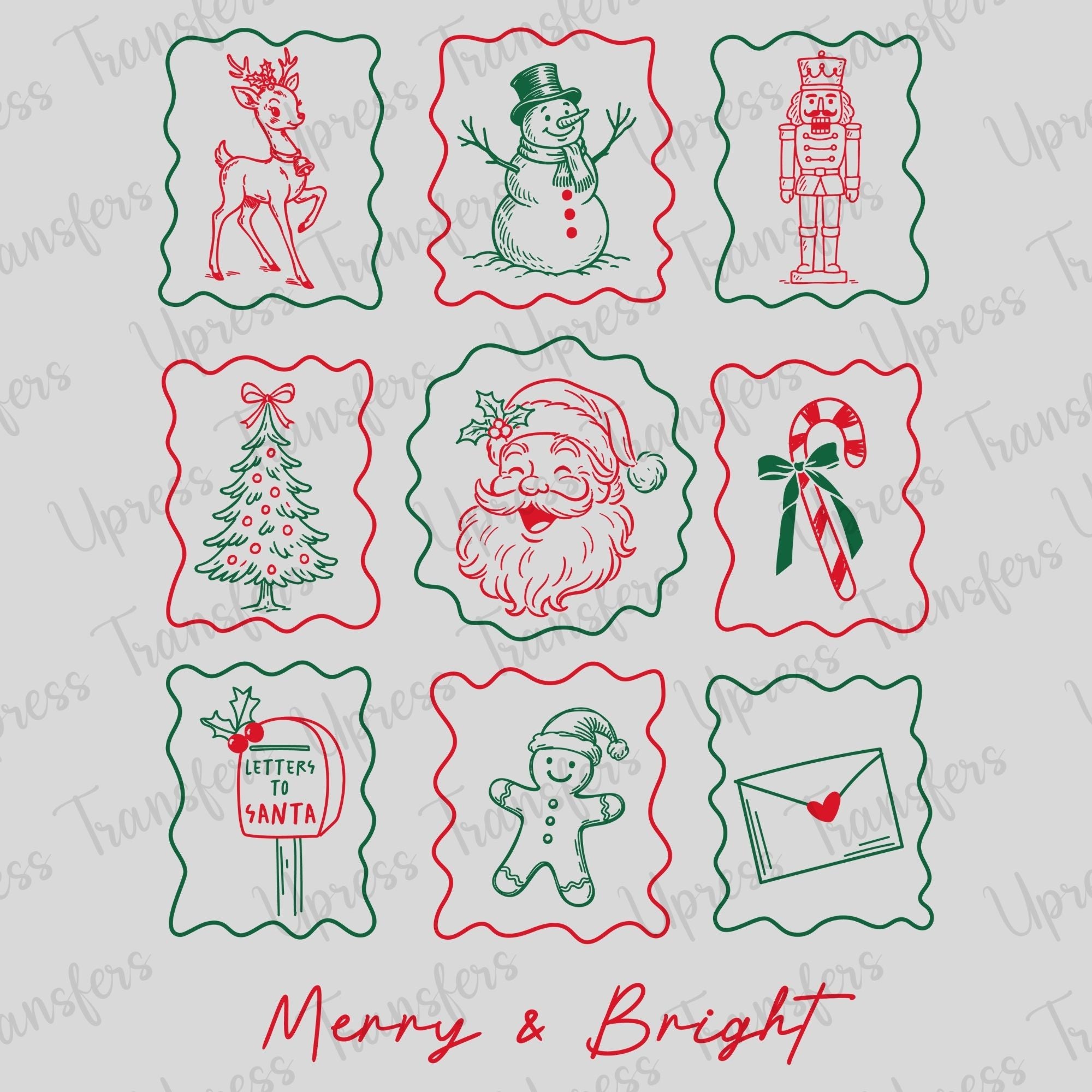 Merry and Bright Multi Frames