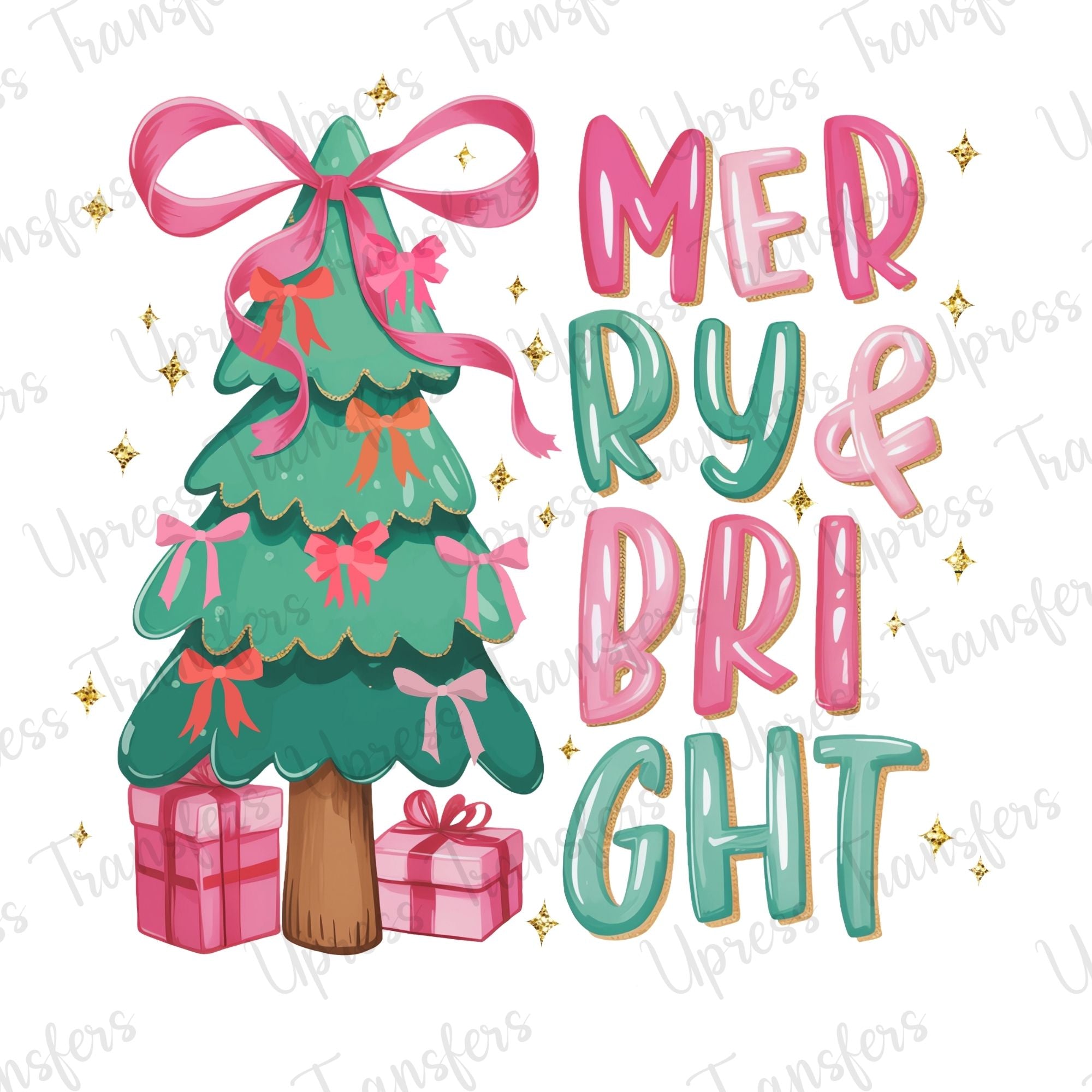 Merry and Bright Pastel Tree
