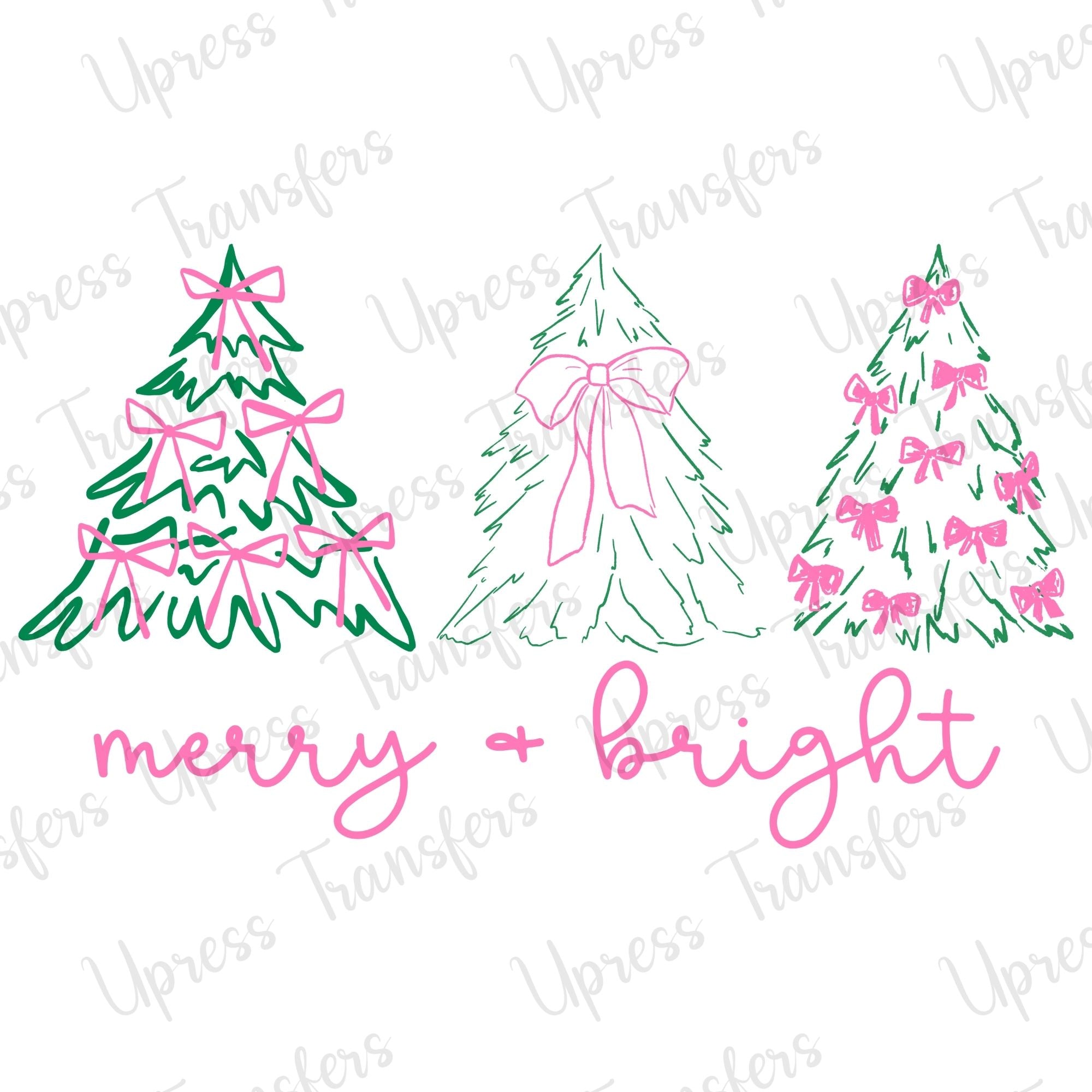 Merry and Bright Simple Doodle