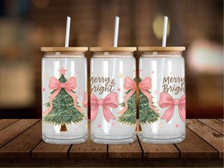 Merry and Bright Trendy Trees 16 Oz Wrap