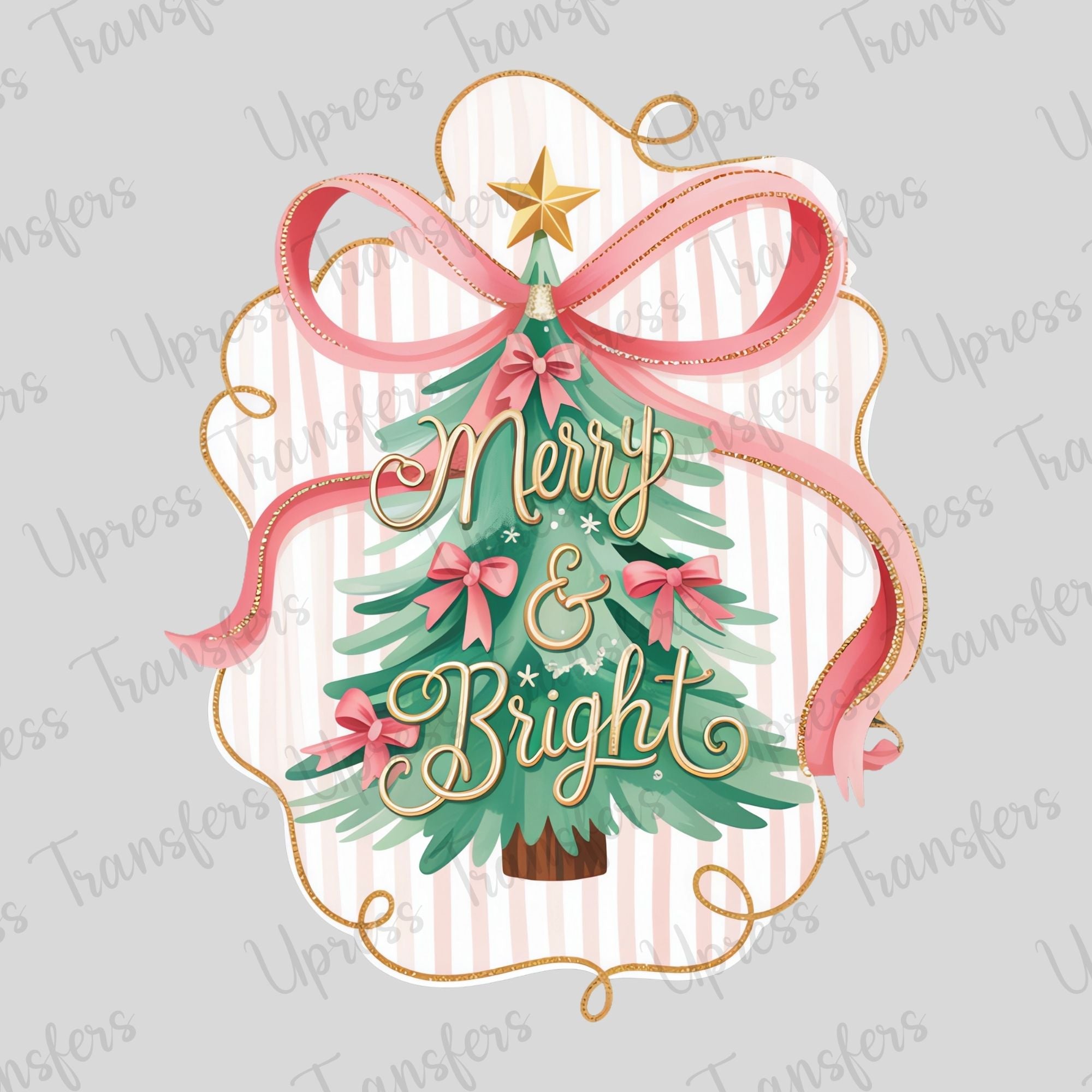 Merry and bright Cutesy Frame