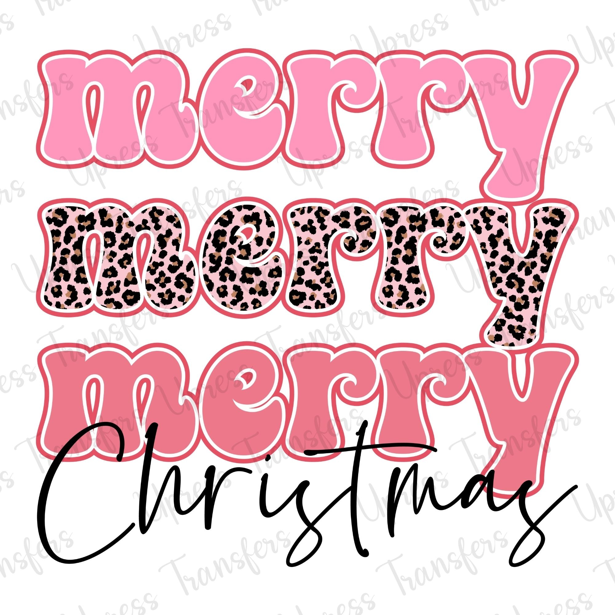 Merry x3 Christmas Cutesy