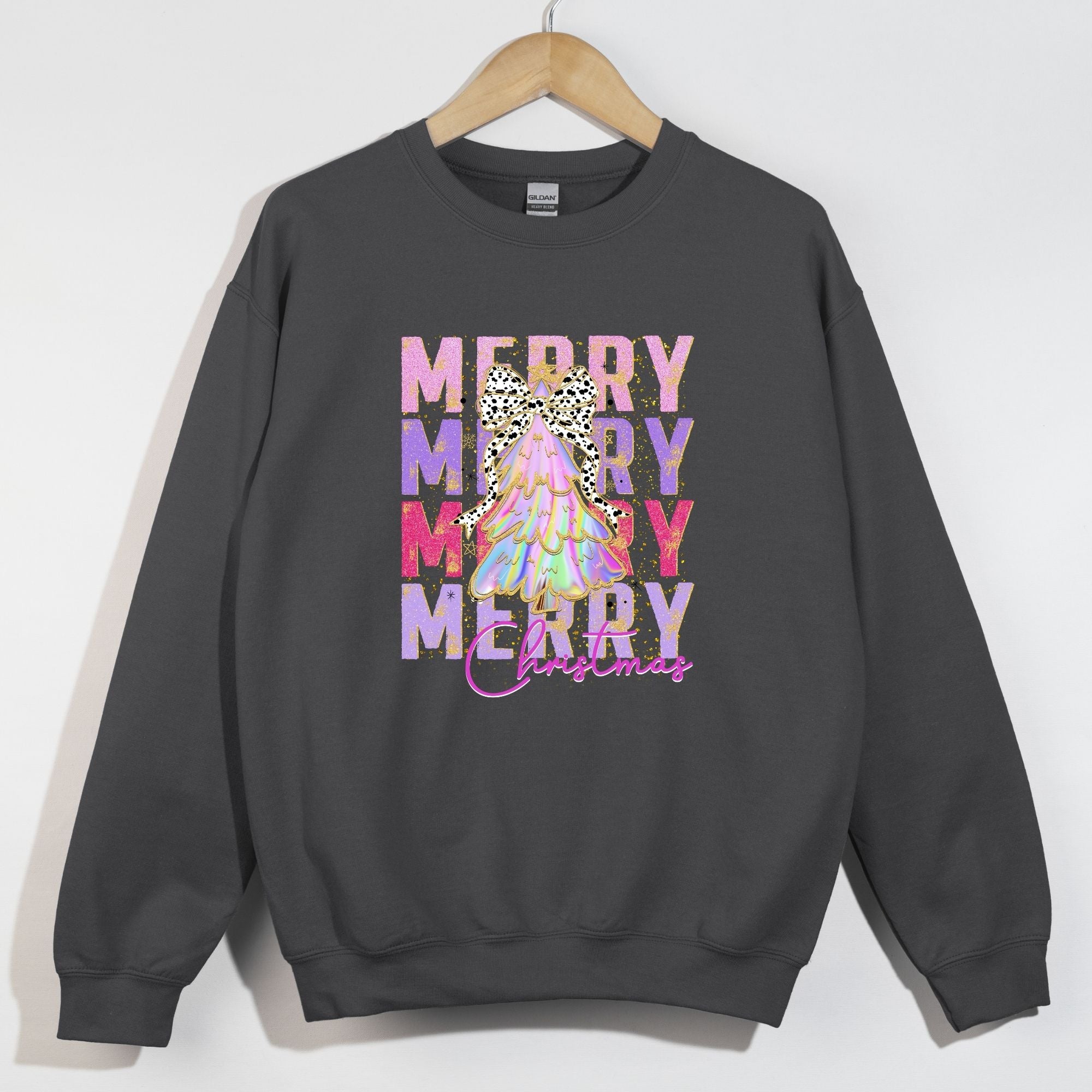 Merry x 4 Christmas Iridescent