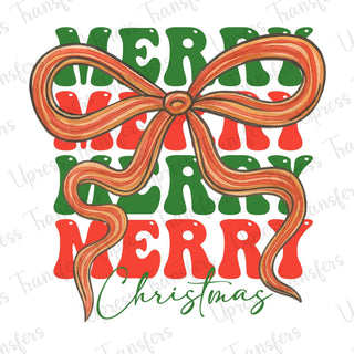 Merry x 4 Swiggly Bow
