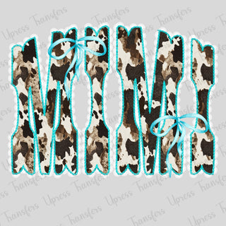 Mimi Contour Cow Print
