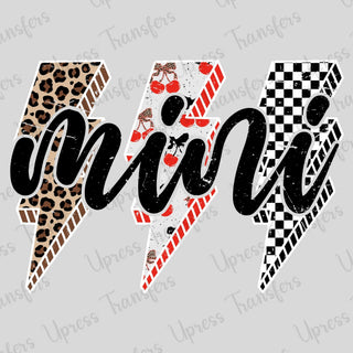 Mini Trendy Patterned Bolts