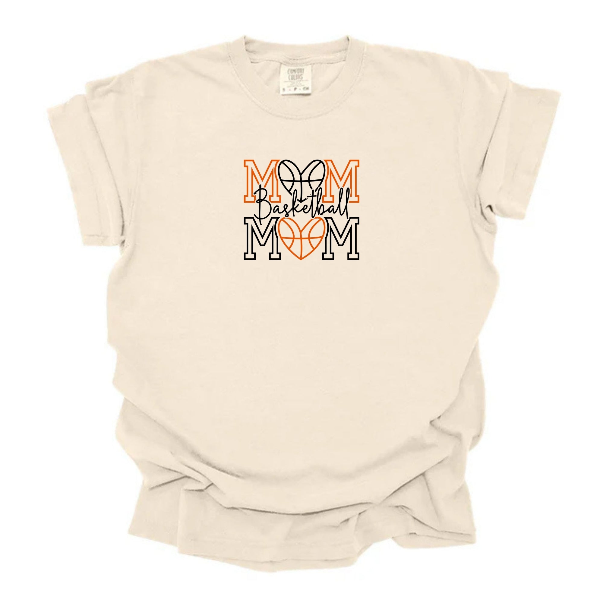 Mom Basketball Heart