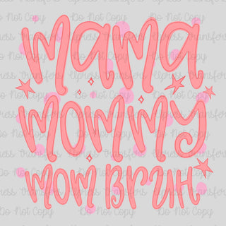 Mom Bruh Doodle Font
