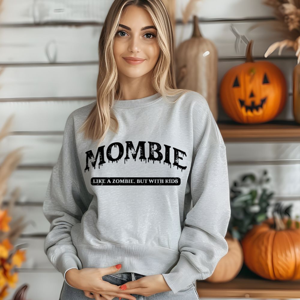 Mombie Like A Zombie Black