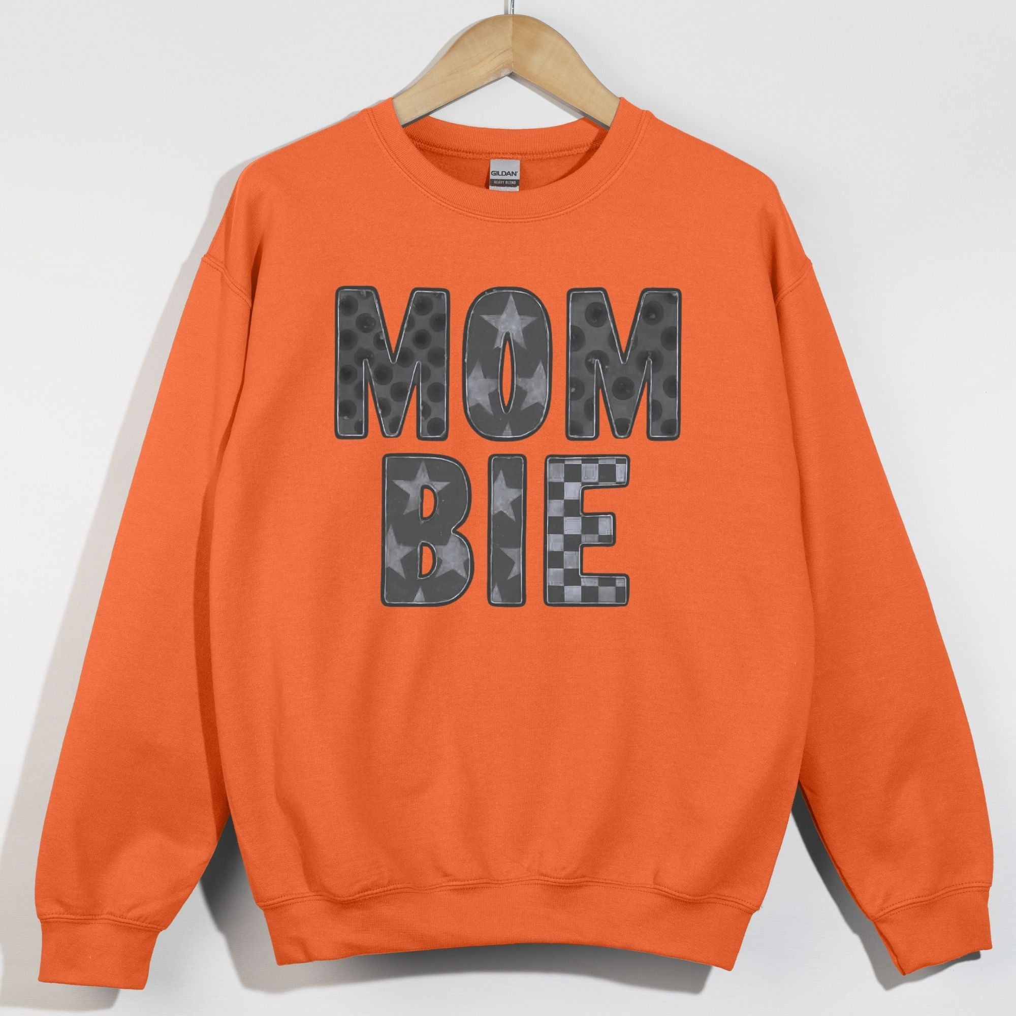 Mombie Stacked Black Patterns