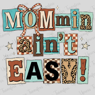 Mommin Aint Easy Boxed Letters (