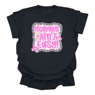 Mommin Aint Easy Floral Bows
