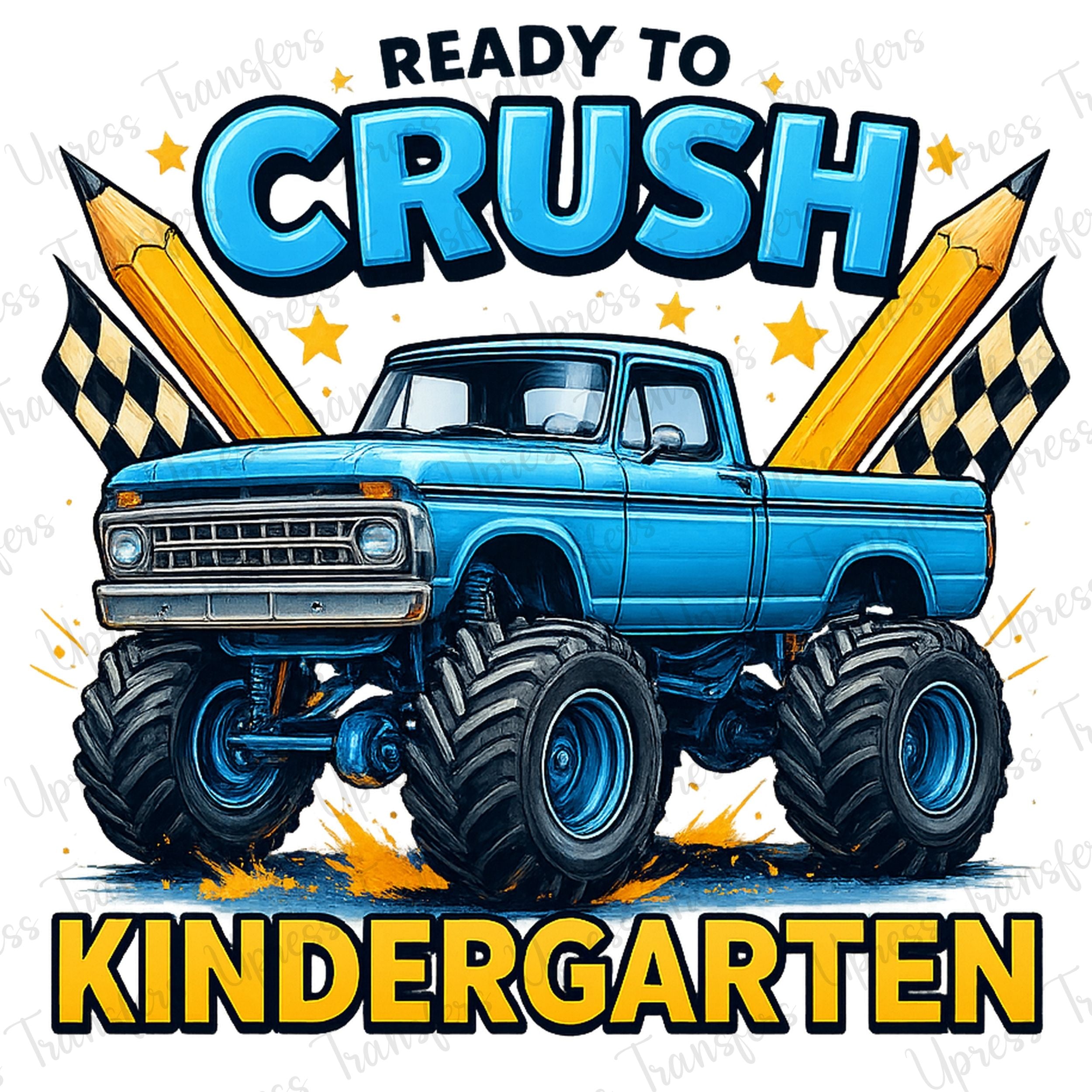 Monster Truck Crushin Kindergarten