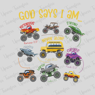 Monster Truck God Says
