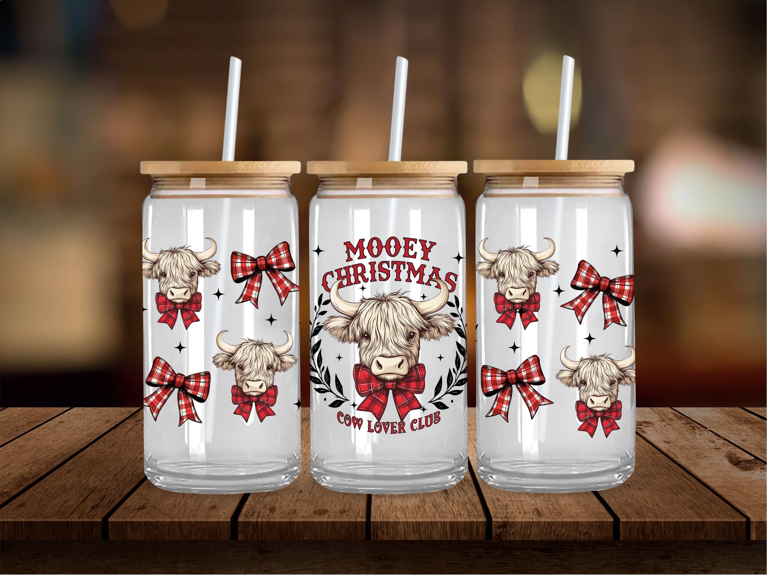 Mooey Cow Lover Club 16 Oz Wrap