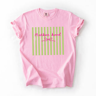 Mother Hood Green Stripes