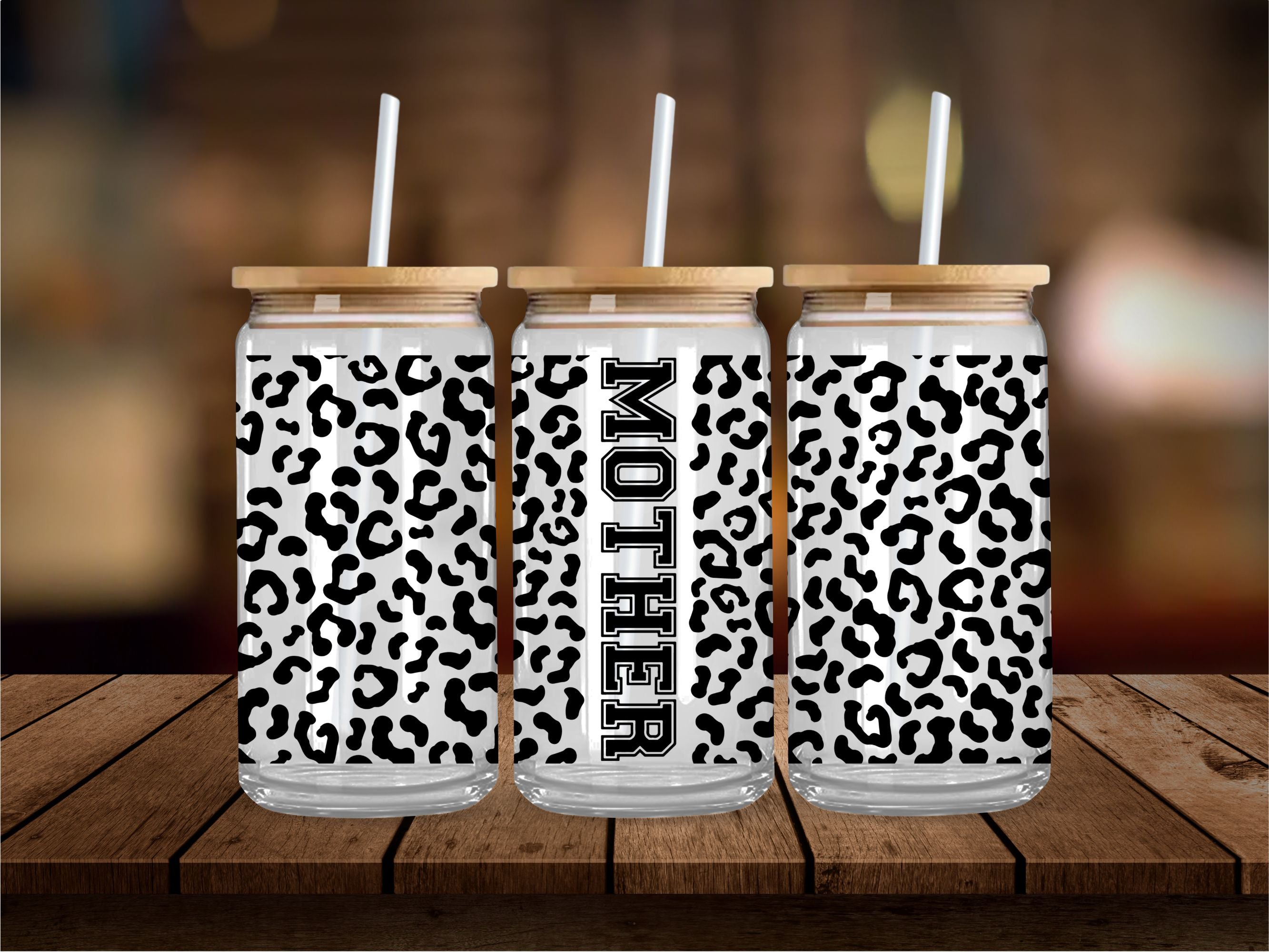 Mother Leopard 16 Oz Wrap