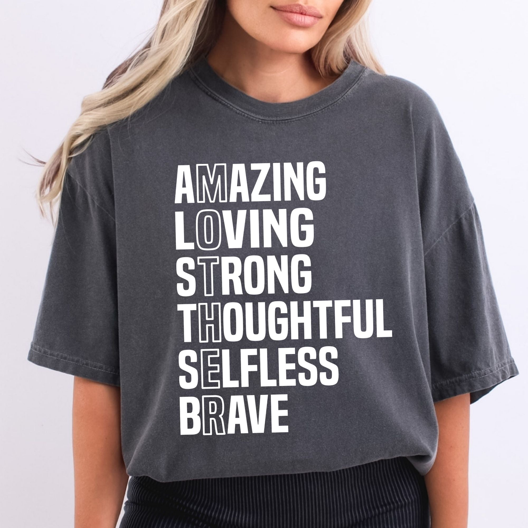 Mother Stacked Words