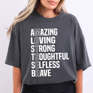 Mother Stacked Words