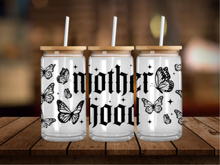 Motherhood Black Butterflies 16 Oz Wrap