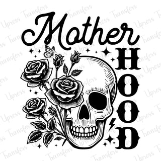 Motherhood Skull Black