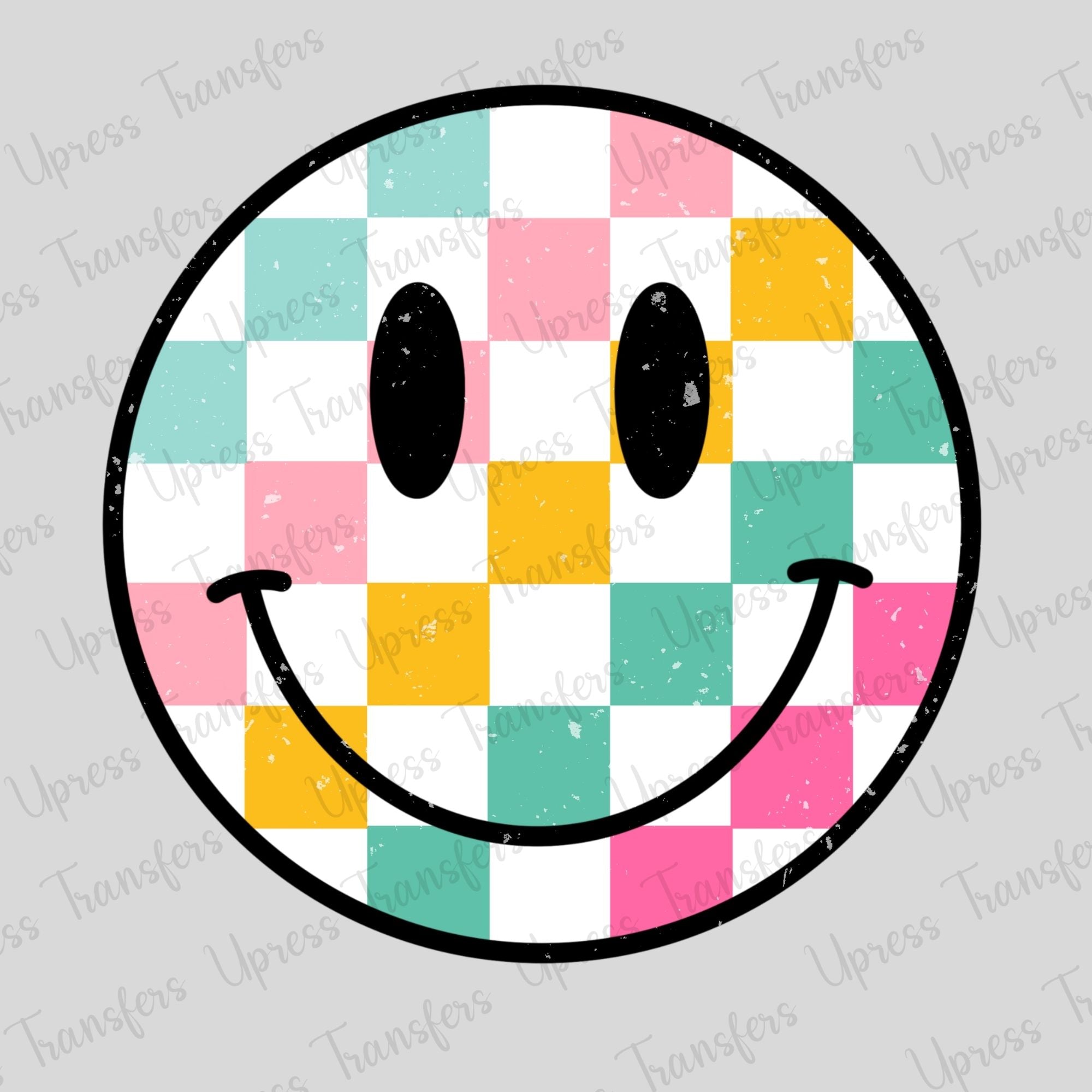 Multi Checkered Smiley