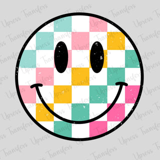Multi Checkered Smiley