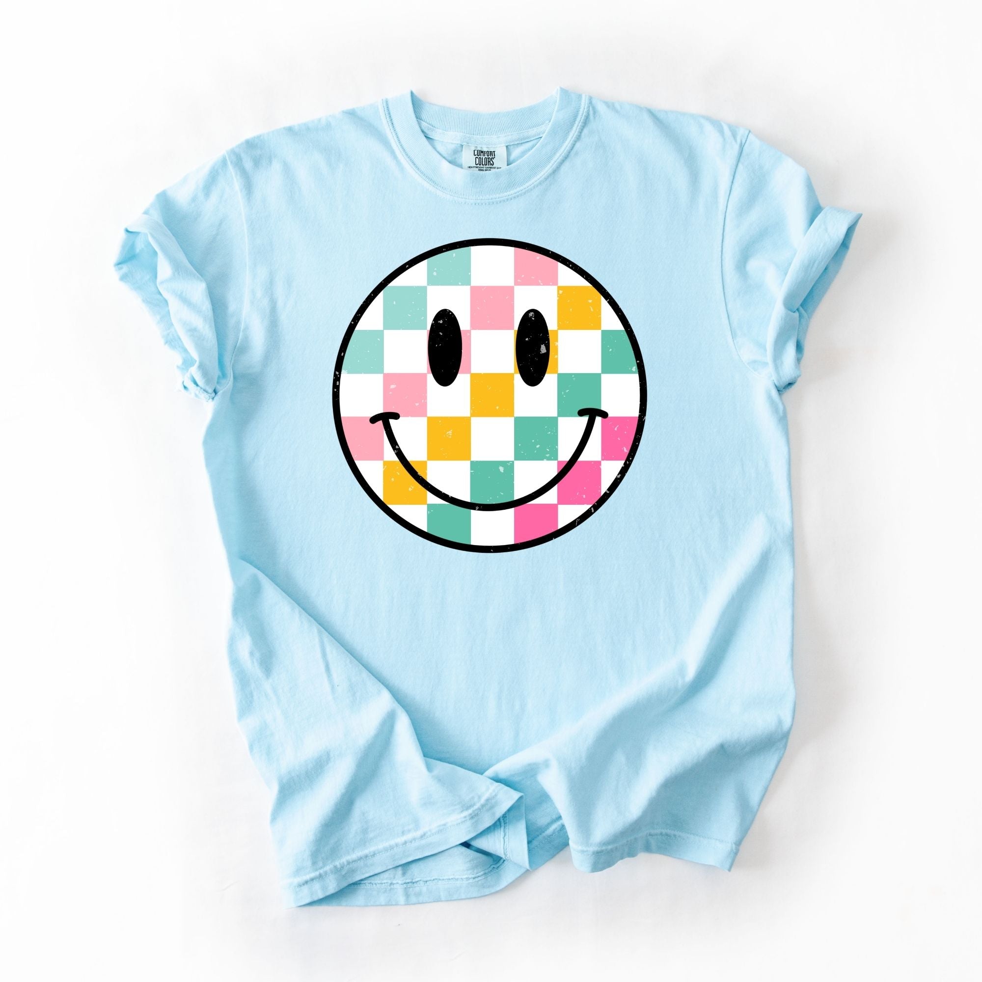Multi Checkered Smiley