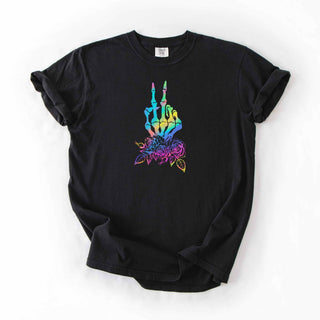 Multicolor Duces Skull Hand