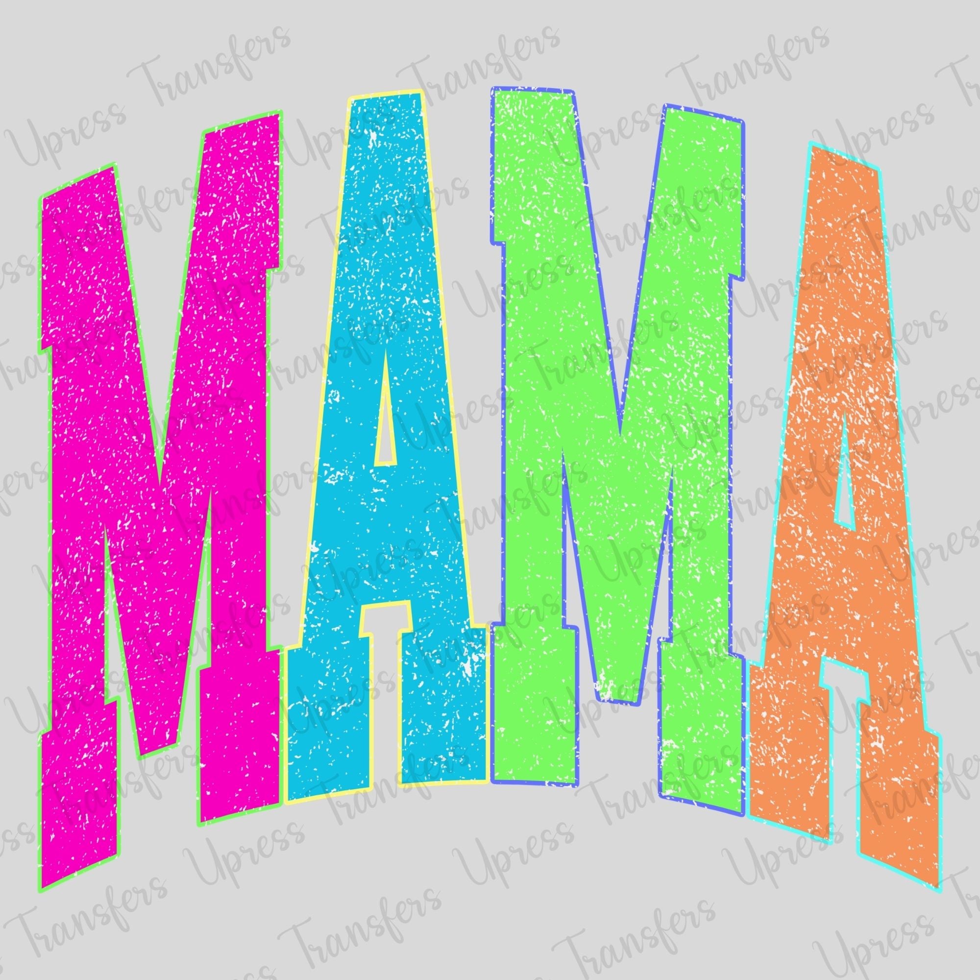 Multicolor Neon Mama