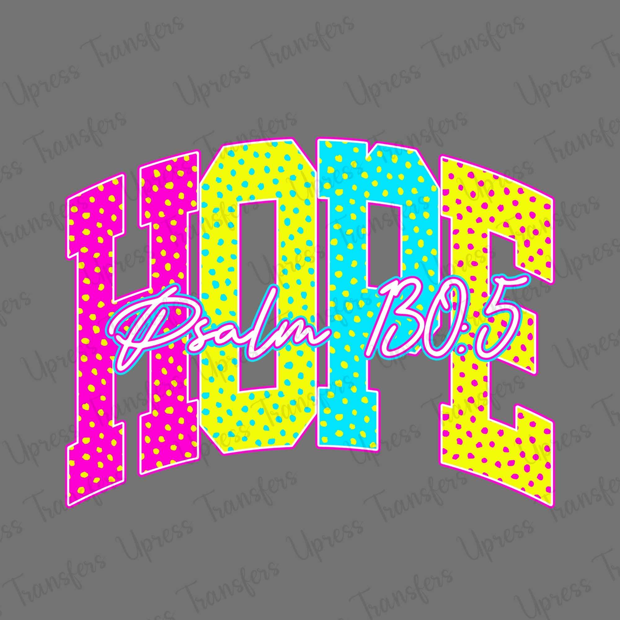 Multicolor Polka Dots Hope