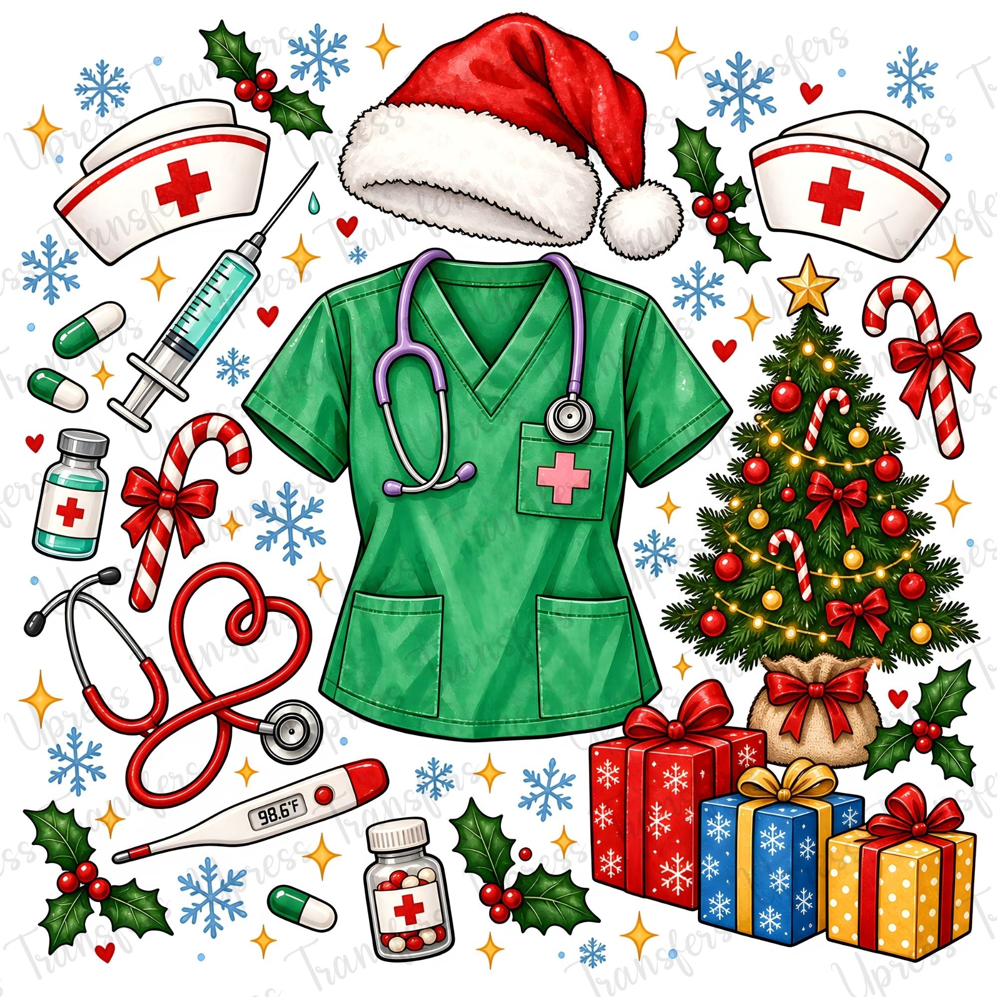 My Nurse Christmas Shirt
