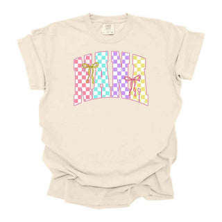 Nana Checkered Colorful Bows
