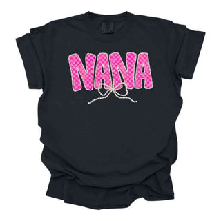 Nana Pearled Checkered