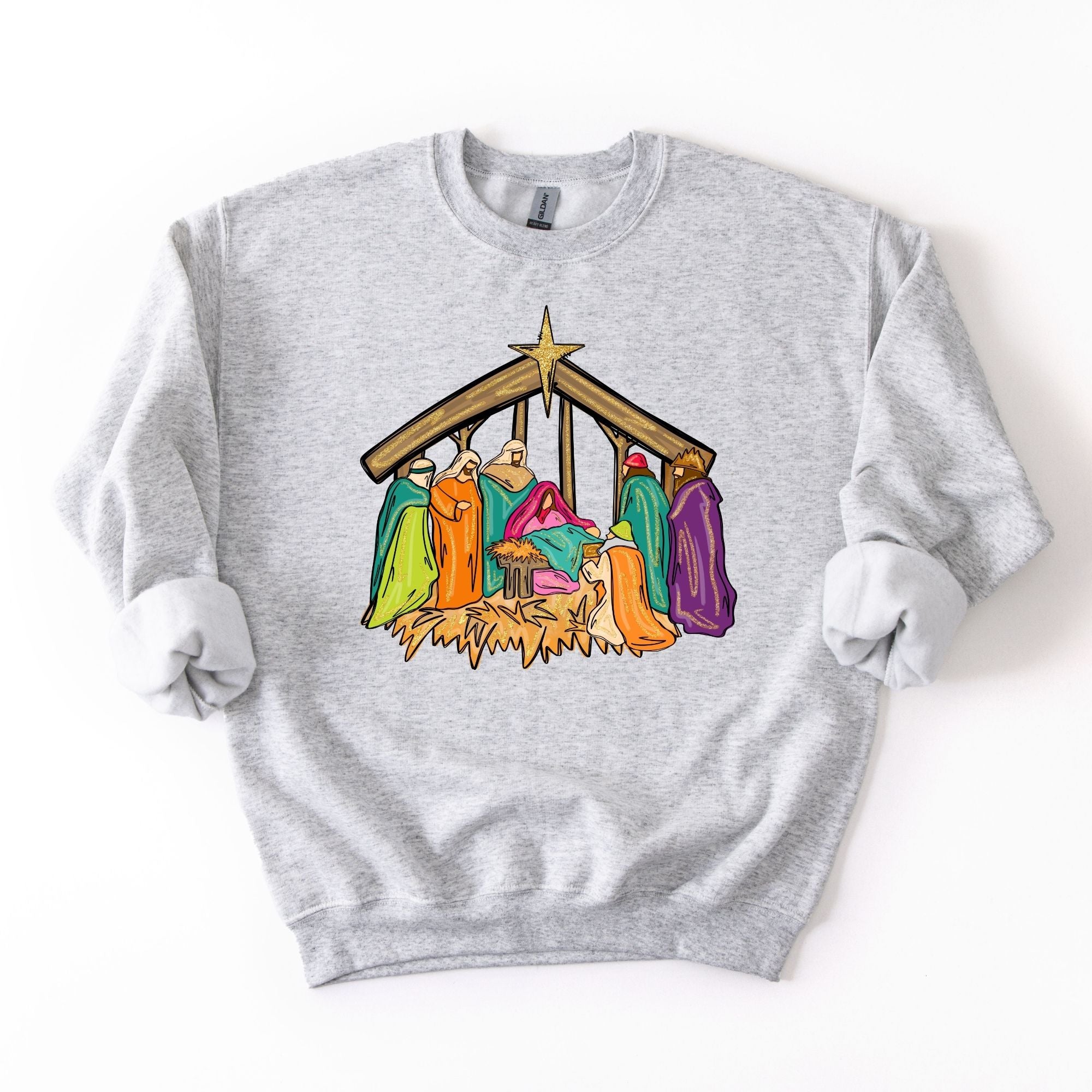 Nativity Glitter Peek