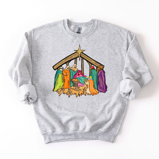 Nativity Glitter Peek