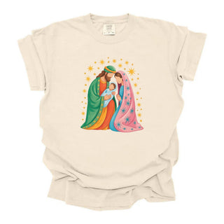 Nativity Scene Simple Stars